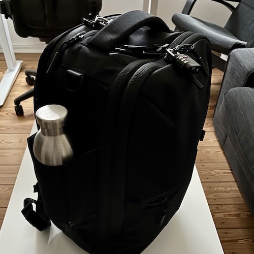 One Bag Traveling with Aer Travel Pack 2 Small